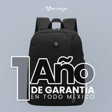 Vorago BP-201 mochila Mochila casual Negro Espuma de etil vinil acetato (EVA), Poliéster