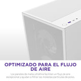 NZXT H5 Flow RGB Midi Tower Blanco