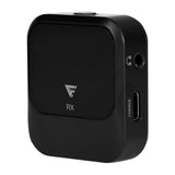 Kit 2 Microfonos Lavalier Game Factor USB 2.4GHz Cancelación de Ruido Negro