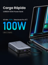 Ugreen 25188 batería externa 20000 mAh Gris