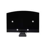 StarTech.com 1B-WALL-MOUNT-SHELF Estantes para equipos av Negro Vidrio templado 250 mm