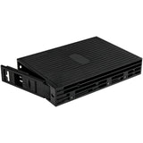 StarTech.com Conversor de Disco Duro SATA SAS de 2,5" Pulgadas a SATA de 3,5"- Plástico paneles accesorios para ordenadores Negro Plástico Poder CE, FCC