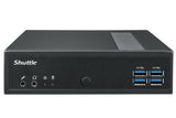 Shuttle DL30N PC/estación de trabajo barebone 1.35 l tamaño PC Negro N100 Intel HDD & SSD