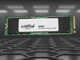 Crucial E100 1 TB M.2 PCI Express 4.0 NVMe, 5000 MB/s, CT1000E100SSD8 | Unidades internas de estado sólido