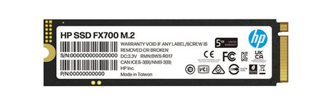 HP FX700 unidades internas de estado sólido 2.0 2 GB M.2 PCI Express 4.0