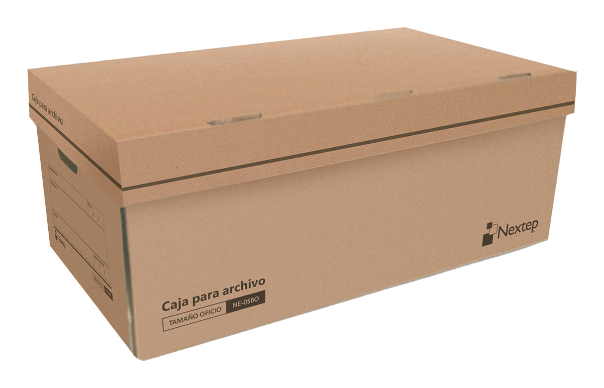 Nextep NE-058O archivador organizador Cartón Marrón claro