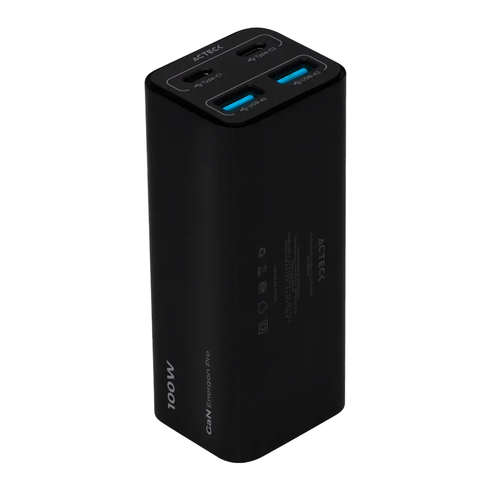 Acteck Energon Mate CE717 Universal Negro Corriente alterna Carga rápida Interior
