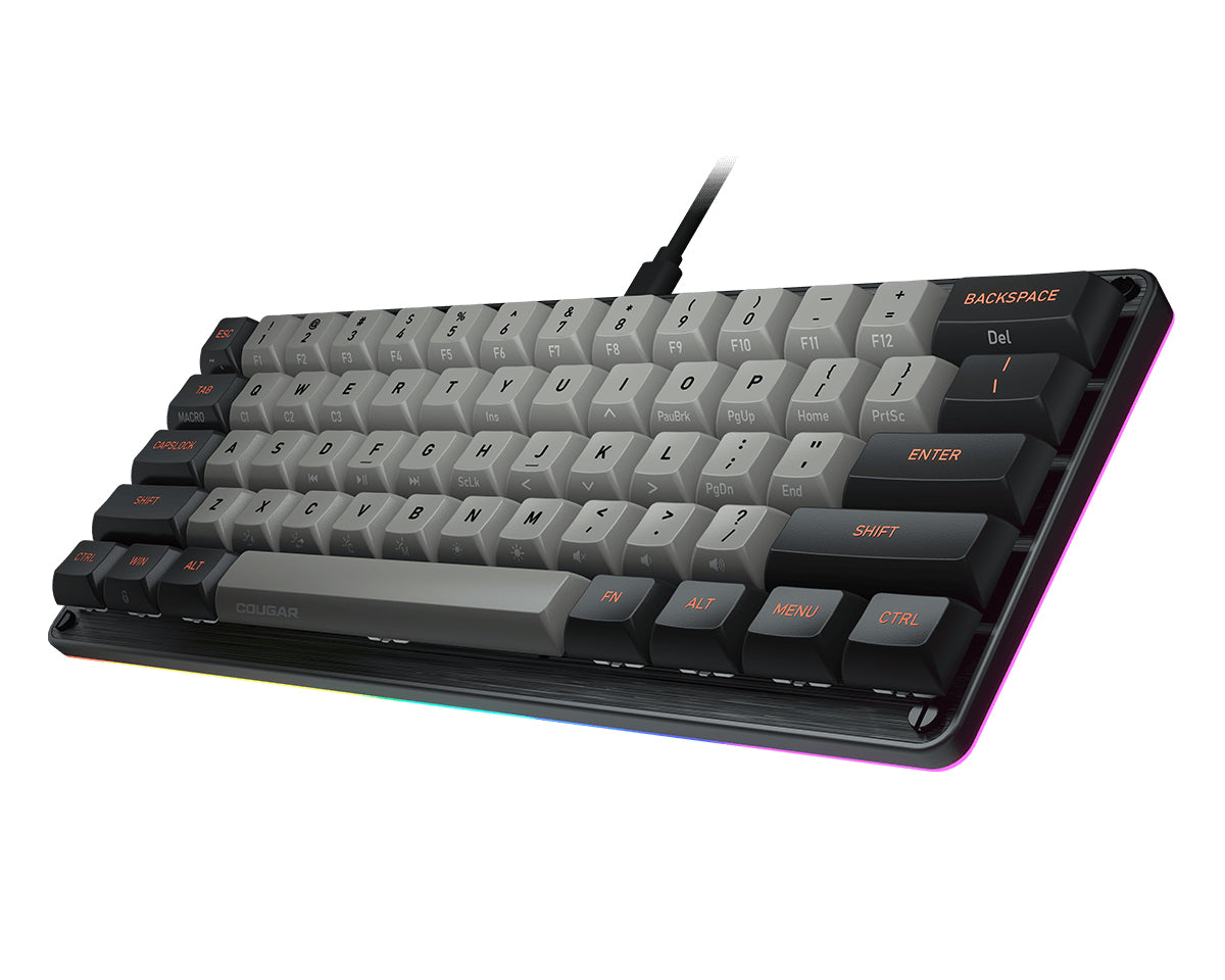 COUGAR PURI MINI Teclado Juego Alámbrico USB Interruptor mecánico