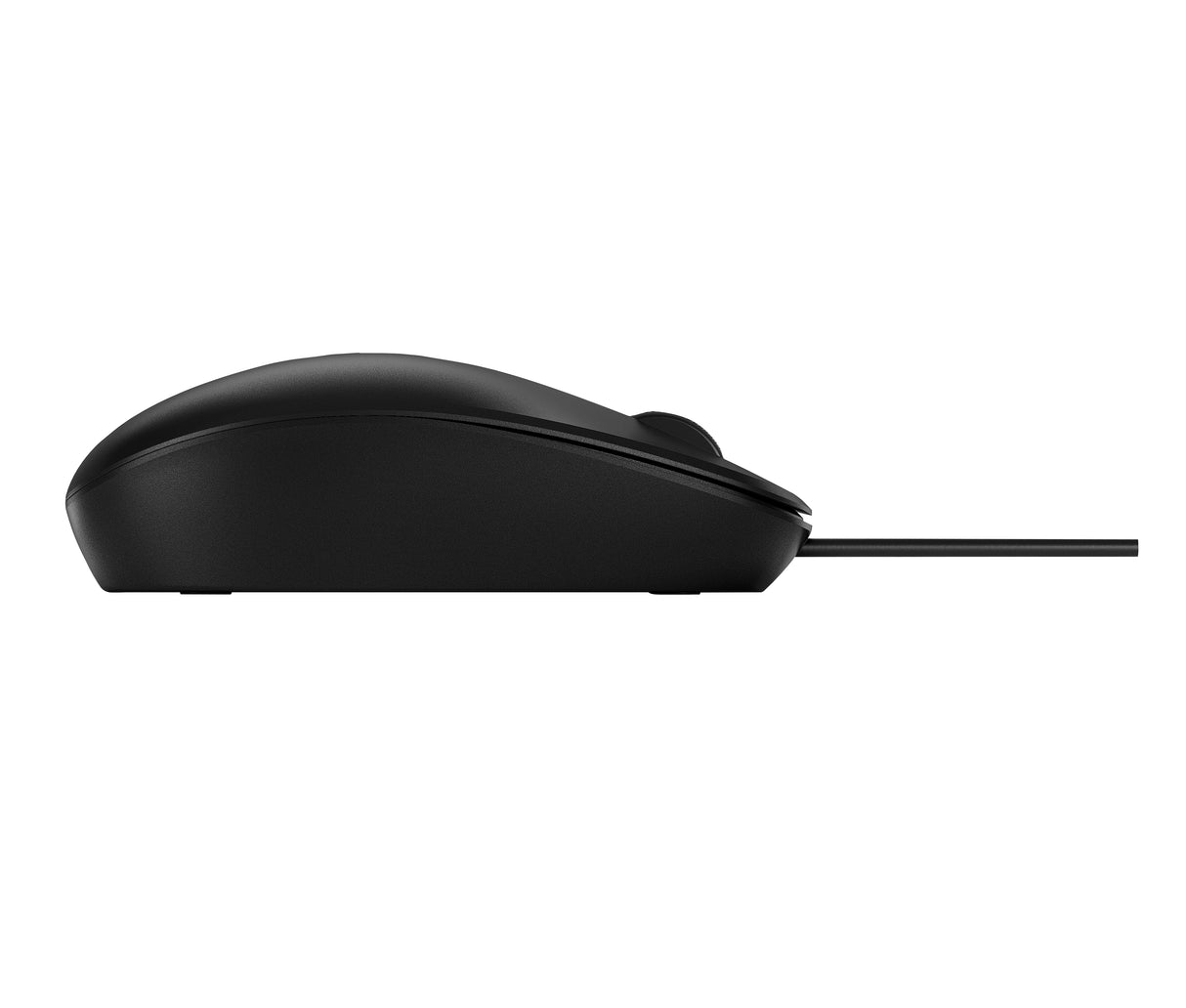 HP Mouse láser 128 con cable, Ambidiestro, USB tipo A, 1200 DPI, 265D9AA