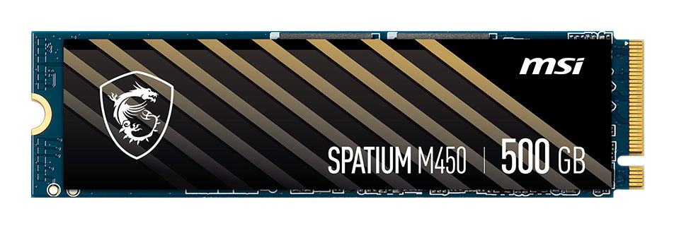 MSI Spatium M450 PCIe 4.0 NVMe M.2 500GB unidades internas de estado sólido 1.4 500 GB M.2 PCI Express 4.0