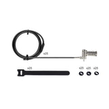 StarTech.com Cable Antirrobo Universal de Portátil de 2m - Candado de Seguridad para Portátil - Serializado - con Clave