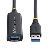 StarTech.com Cable Extensor Alargador USB 3.0 SuperSpeed Activo de 10m - USB A Macho a Hembra - Negro Cable USB 3.2 Gen 