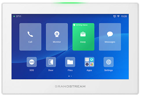 GSC3574, Pantalla táctil 7", audio dos vías, PoE, WiFi, SIP, Bluetooth.