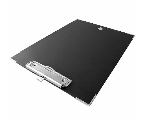 Techmakro KIT-1001 portapapeles A4 Cloruro de polivinilo (PVC) Negro, 330 mm, 240 mm