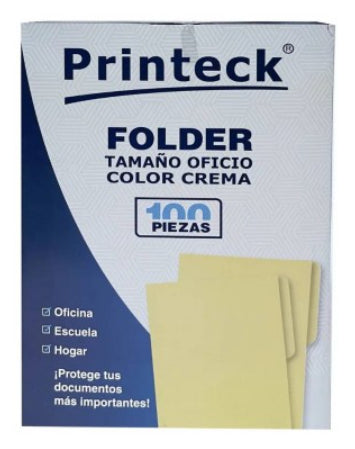 Nextep 8-041-1 carpeta Caja de cartón Crema de color, 50 hojas, 362 mm, 242 mm