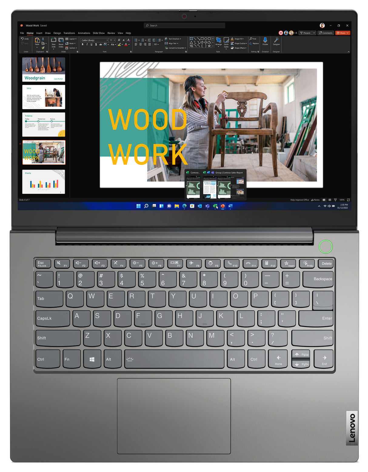 Lenovo ThinkBook 14 G4 IAP Laptop Mineral Grey Portátil Gris Concha