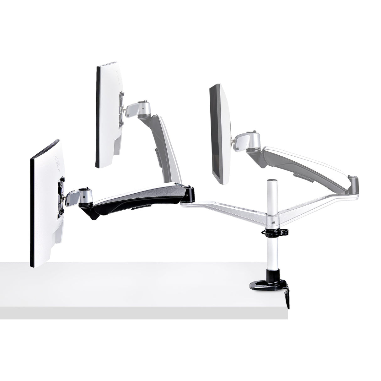 StarTech.com Soporte de Escritorio para Monitor VESA 75x75/100x100 de 27 Pulgadas 16:9 / 30 Pulgadas 21:9 Ultrawide - Gr