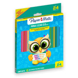 Colores largos Paper Mate caja con 24 co