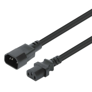 Manhattan 352673 Cable Negro Hembra Macho 1 m