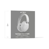 Acteck Triton Pro HP636 Auriculares Inalámbrico y alámbrico Diadema Llamadas/Música USB Tipo C Bluetooth Blanco