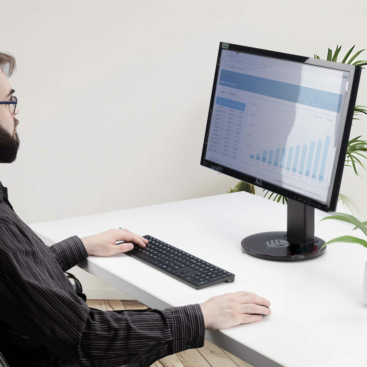 StarTech.com Filtro Anti Luz Azul de 16:10 para Monitor de 24" - Filtro de Luz Azul para Monitor de 24 Pulgadas - R