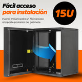 Intellinet 713887 Armarios Rack 15U Bastidor de pared 48,3 cm