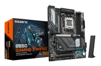 GIGABYTE B850 GAMING X WIFI6E Placa Base - Procesadores AMD Ryzen Serie 9000, VRM digital de 12+2+2 fases, hasta 8200MHz DDR5 (OC), 1xPCIe 5.0 + 2xPCIe 4.0 M.2, LAN 2.5G, WIFI 6E, USB 3.2 Gen 2x2 placas base AMD Zócalo AM5 Zócalo AM5 DDR5-SDRAM