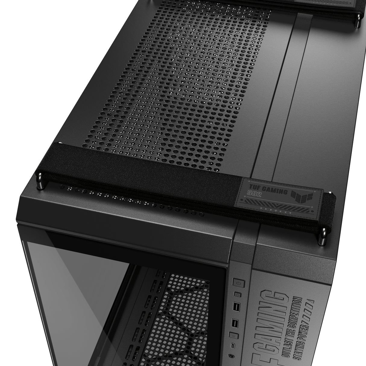 ASUS TUF Gaming GT502 Horizon carcasas ordenador Midi Tower PC Negro ATX, micro ATX, Mini-ITX