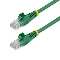 StarTech.com Cable de 2m Verde de Red Fast Ethernet Cat5e RJ45 sin Enganche - Cable Patch Snagless Cables de red 2 m Cat