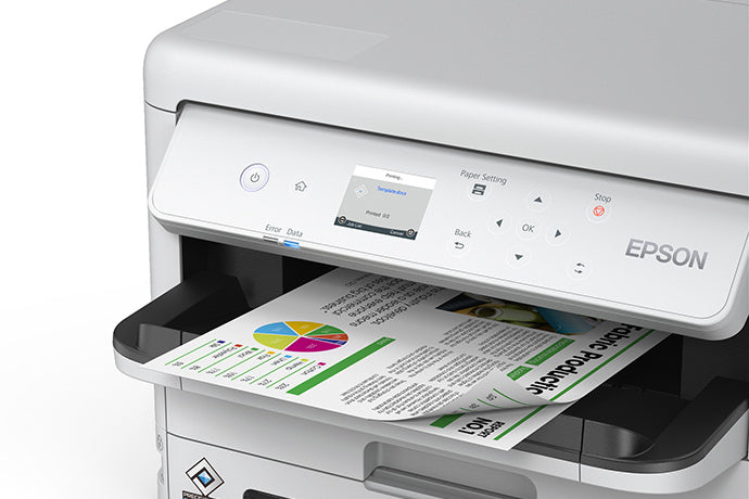 Epson WorkForce Pro WF-C5390 Impresora WiFi Negro, Blanco