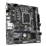 GIGABYTE H610M H Placa base - Soporta CPUs Intel Core de 14ª generación, VRM digital híbrido 6+1+1, hasta 5600MHz DDR4 (OC), 1xPCIe 3.0 M.2, LAN GbE, USB 3.2 Gen 1 placas base Intel LGA 1700 LGA 1700 64 GB