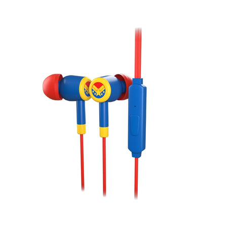 Xtech XTE-M100CM auricular y casco Auriculares Alámbrico Dentro de oído Llamadas/Música Azul, Rojo