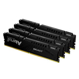Kingston Technology 128GB 5200MT/s DDR5 CL40 DIMM (Kit de 4) FURY Beast Black XMP Memoria RAM Si 40 128 GB 4 x 32 GB