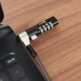 Klip Xtreme Bolt WC II cable antirrobo Negro, Plata 2 m, Brecha, Código, Acero galvanizado