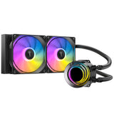 Antec Vortex Lum 240 ARGB Procesador Kit de enfriamiento líquido 12 cm Negro
