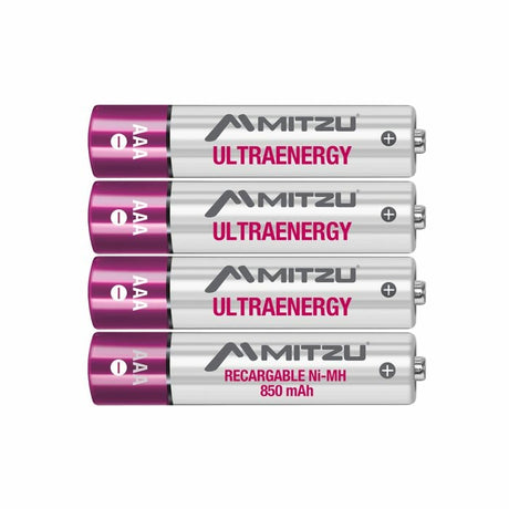 MITZU MNM-4XAAA850 pila de uso doméstico Batería recargable AAA Níquel-metal hidruro (NiMH), 4 pieza(s)