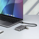StarTech.com Hub USB de 4 Puertos USBA - USB 3.0 de 5Gbps - Alimentado por el Bus - Concentrador USB-C de 4 Puertos USB-A con Alimentación Opcional - Ladrón USB Portátil - Cable 30cm hubs de interfaz USB 3.2 Gen 1 (3.1 Gen 1) Type-C 1 4 5