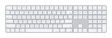 Apple MXK73EZ/A - Apple Magic teclado Universal USB + Bluetooth QWERTY Inglés de EE. UU. Blanco