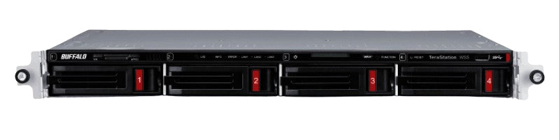 Buffalo WS5420RN48W5 - Buffalo TeraStation WS5420RN NAS Bastidor (1U) Intel Atom® C3338 8 GB DDR4 48 TB Unidad de disco duro Windows Server IoT 2025 Negro