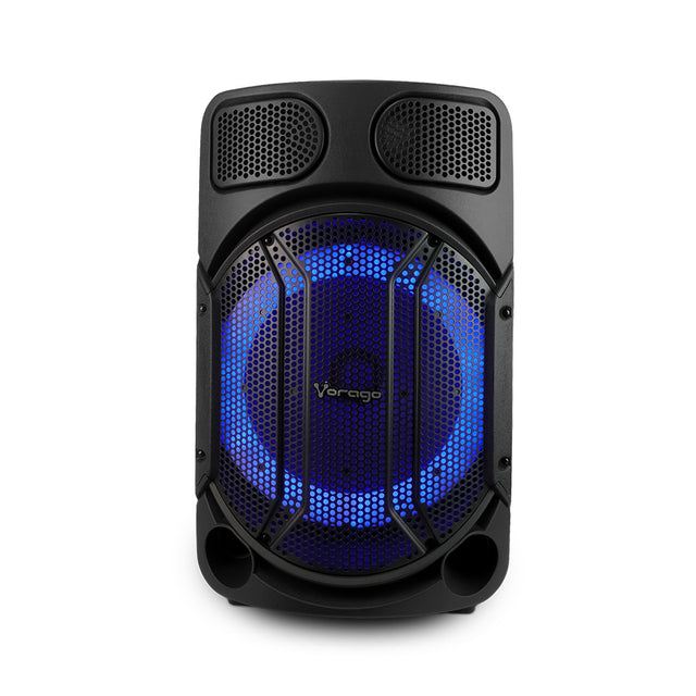 BAFLE VORAGO KSP-502 15" 80W FM BLUETOOTH RECARGABLE 1 MICRÓFONO TWS