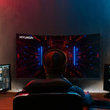 Hyundai Hy View 32" Curved Gaming Monitor monitor de computadora 80 cm (31.5") 2560 x 1440 Pixeles Quad HD LED Negro