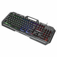 Manhattan 180610 Teclado Juego Alámbrico USB QWERTY