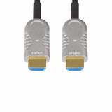 StarTech.com Cable HDMI 2.1 Híbrido Activo Óptico AOC de 15,2m - CMP Plenum - Cable HDMI 2.0/2.1 Certificado de Ultra Al