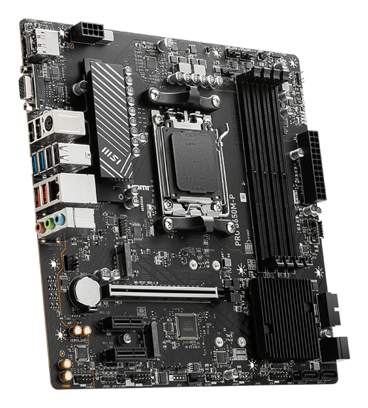 MSI PRO B650M-P placas base AMD Zócalo AM5 AMD Ryzen 7000 Series Zócalo AM5