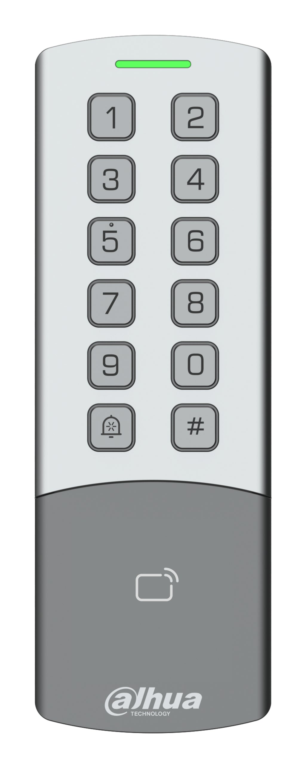 Dahua Technology DHI-ASI1201M-MEW lectores de control de acceso Terminal de control de entrada Contraseña, chip/tarjeta de acceso Si Si