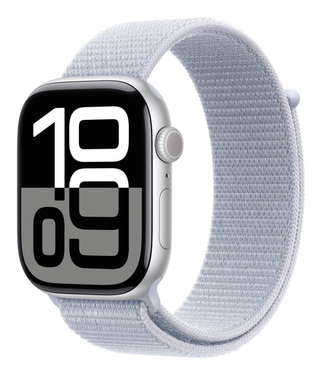 Apple Watch Series 10 OLED 46 mm Digital 416 x 496 Pixeles Pantalla táctil Plata Wifi GPS (satélite)