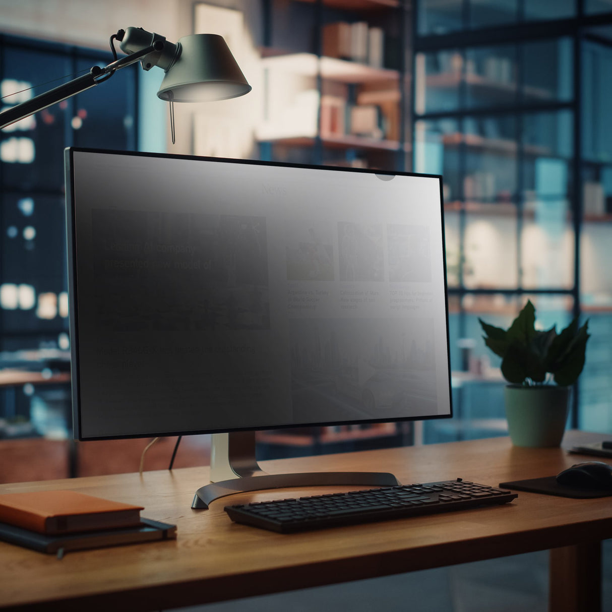 StarTech.com Filtro de Privacidad de 23,6 Pulgadas 16:9 para Monitor - Pantalla de Privacidad Protector Anti Brillo - An
