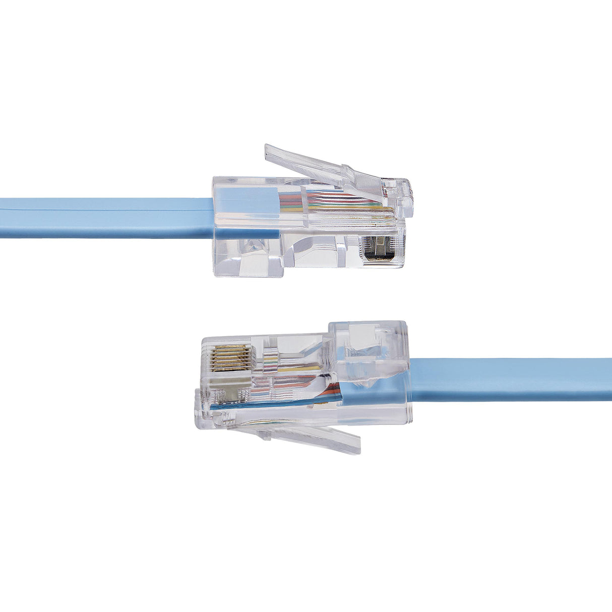 StarTech.com Cable de 1,8m Rollover de Consola Cisco - RJ45 Macho a Macho Cable Azul 1,8 m RJ-45 RJ-45