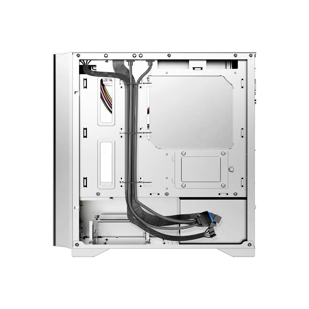 Balam Rush Carbono Crystal 4000C Carcasas ordenador Mini Tower PC No