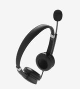 Audífonos ACTECK Para Negocios Centric Pro HN640 / On Ear para Call Center USB A + Mic + Control de Volumen/Silencio Neg
